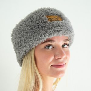 X-Grey Kitten Head Wrap