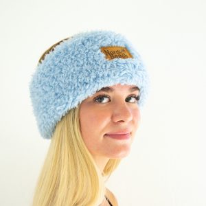 X-Cashmere Blue Head Wrap