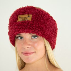 X-Red Velvet Head Wrap
