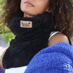 Y-Black Licorice Neck Wrap